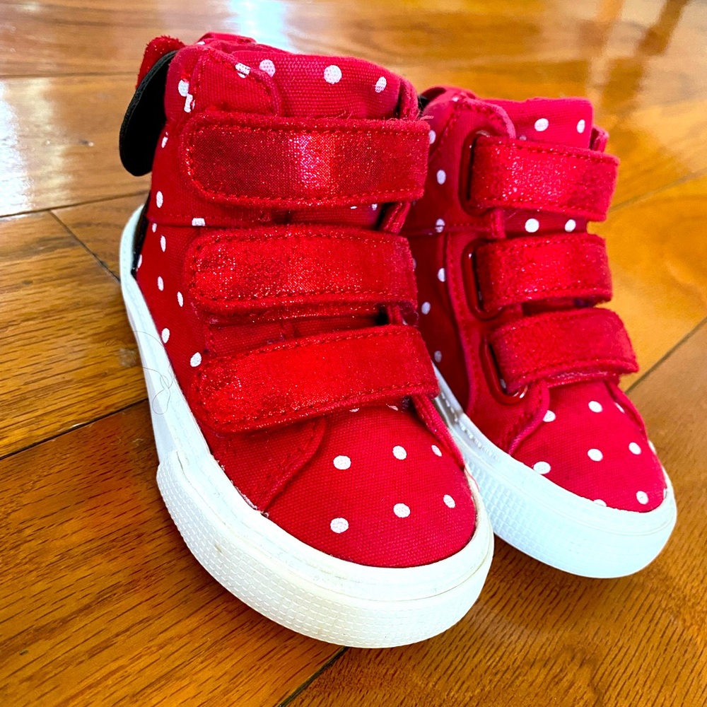 Baby Gap Minnie Mouse high tops
